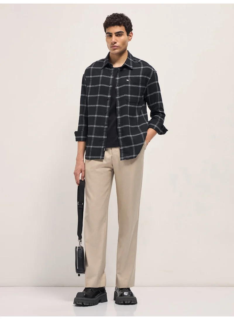 The Bear House  Men’s Shirt for Office, Casual & Party Wear | Comfortable Long Sleeve Shirt with Classic Collar, Button Closure & Versatile Stylish Look for Men | Best Price UAE