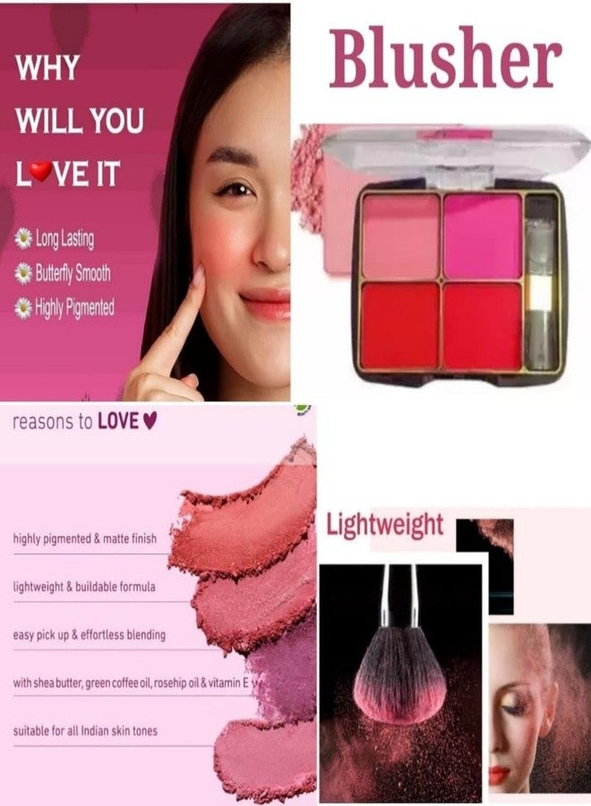 MagicHuda Magic Huda Professional Waterproof HD Makeup Combo Kit For Women & Girls All Products In 1 Kit Set Of-14. - Image 3
