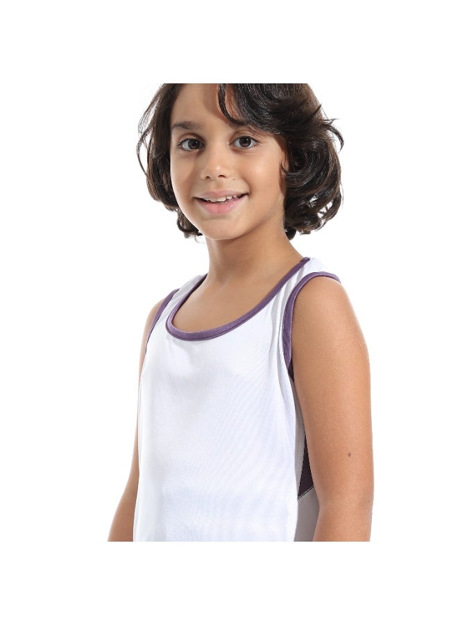 سيزار طقم  رياضي اولادي مكون من قطعتين تيشرت كات وشورت - Image 5