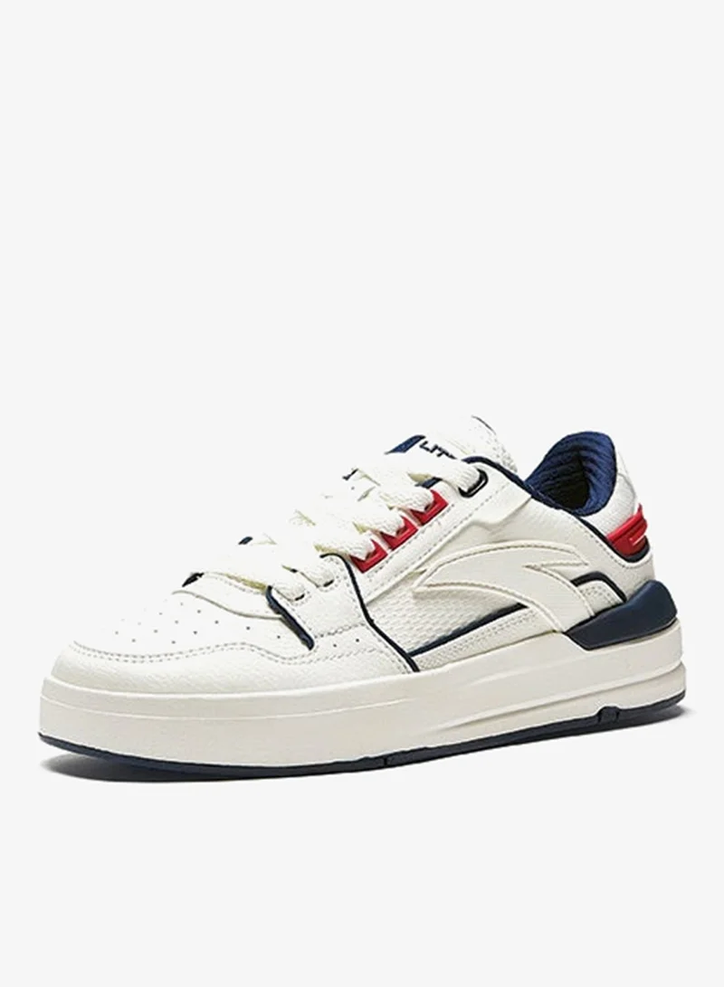 ANTA Street Lite ｜fashion contrast color sneakers classic trendy casual sneakers X-Game White
