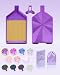 Forever young Silky Diamond Painting Tray with Lid Diamond Painting Accessories Diamond Art Tray with Prismatic Shine Lid Diamond Art Accessories and Tools for 5D Diamond Painting Beads Silky Violet - Image 2