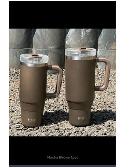 TYESO 40 oz TYESO Mug Insulated Tumbler for water, Iced Tea, Coffee, Juice and Smoothie.  - Image 1