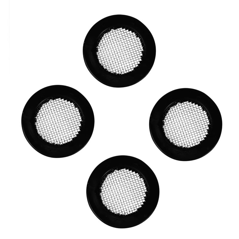 AUXBC 16PCS 1Inch Shower Head Filter Gasket, Seal Faucet Washers with Mesh, O Ring Hose Gasket Filter Net Shower Head Gasket Rubber Washer for Water Faucet Shower Garden Hose Connector - Image 3