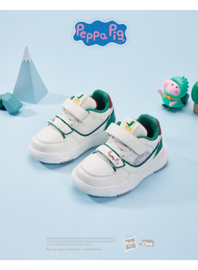 Peppa Pig Kids Shoes - Spring/autumn Casual Sneakers For Boys And Girls, Low-top Korean Style Canvas Shoes - Image 1