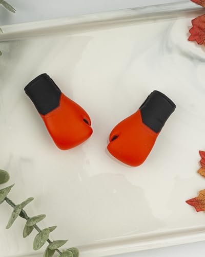 AQKILO Boxing Gloves Mini Finger Puppets Knock Out Your Stress Weird Stuff Random White Elephant Gifts Red 4Pcs - Image 5