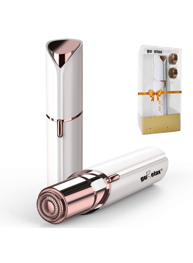 gurelax Facial Hair Removal for Women(with 2 x Replacement Heads)，GURELAX Facial Hair Remover, Hair Removal Device, Best Gift for Mom/Wife/Girlfriend - Image 1