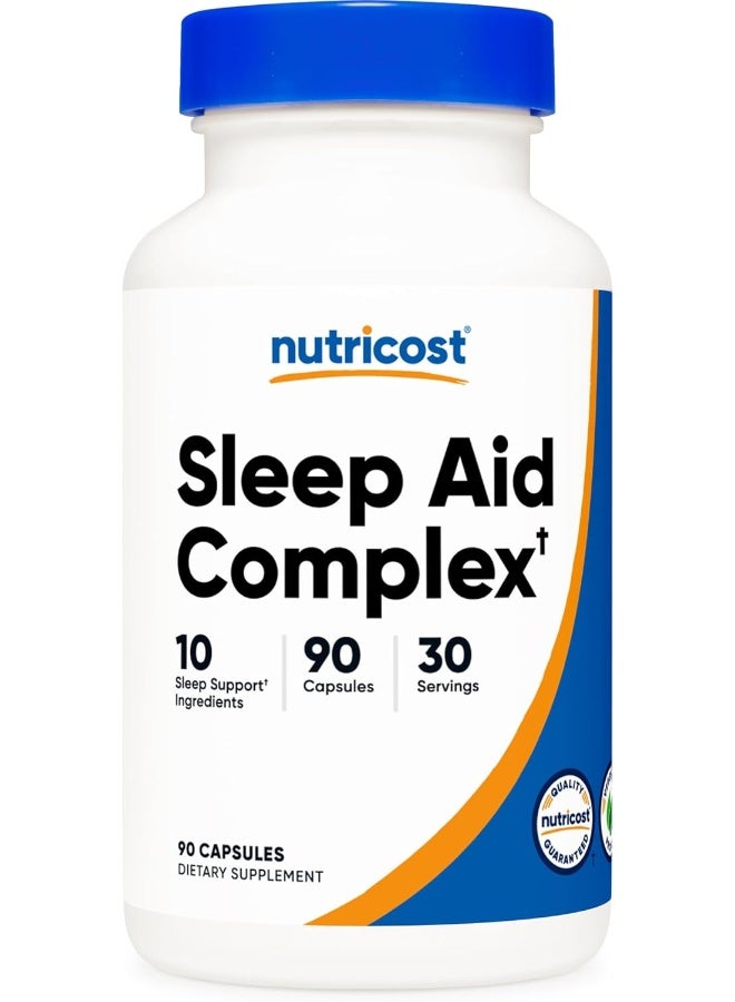 Nutricost Sleep Aid Complex 1330mg Serving (90 Capsules) - Image 1