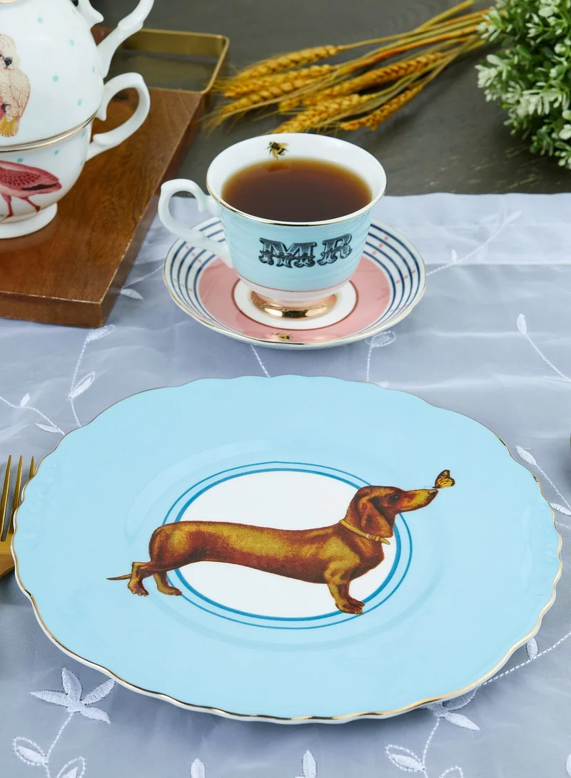 YVONNE ELLEN Sandwich Plate Posh Puppy