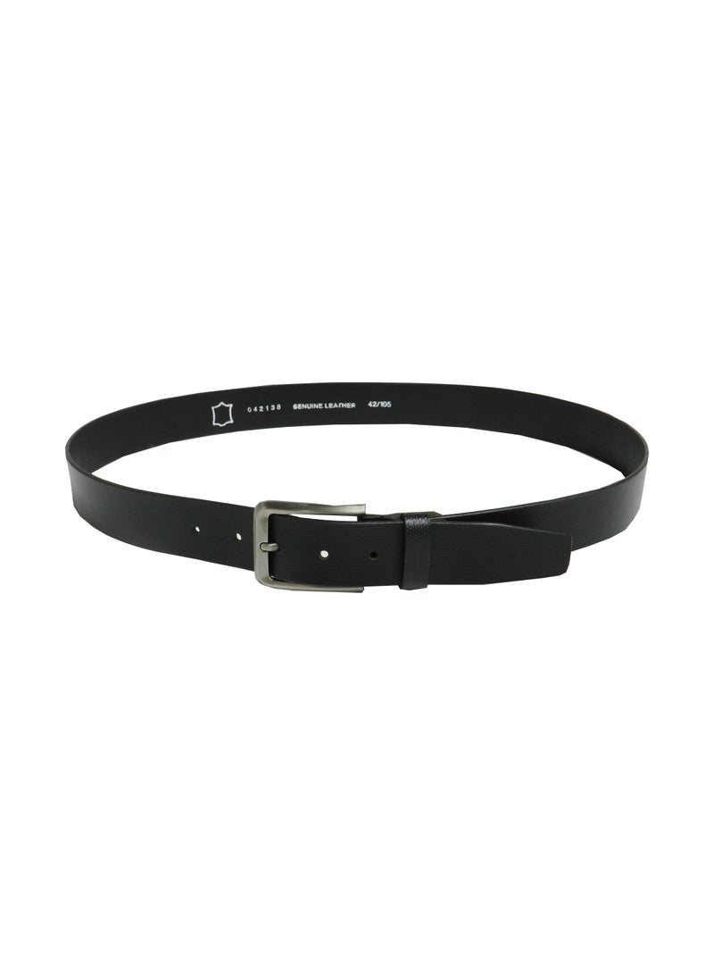 LAVERI LEATHER GENUINE LEATHER 35MM FORMAL AND CASUAL BLACK BELT FOR MENS  - Image 3
