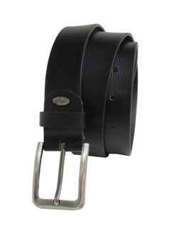 LAVERI LEATHER GENUINE LEATHER 35MM FORMAL AND CASUAL BLACK BELT FOR MENS  - Image 2