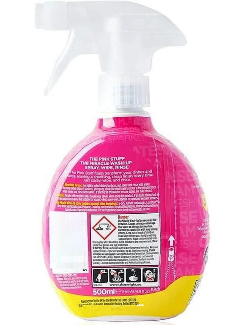 Star Drops The Pink Stuff - The Miracle Wash Up Spray 500 ML - Image 2