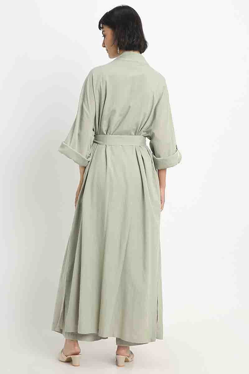 بلو إيج عباية خارجية عرقية - Image 2