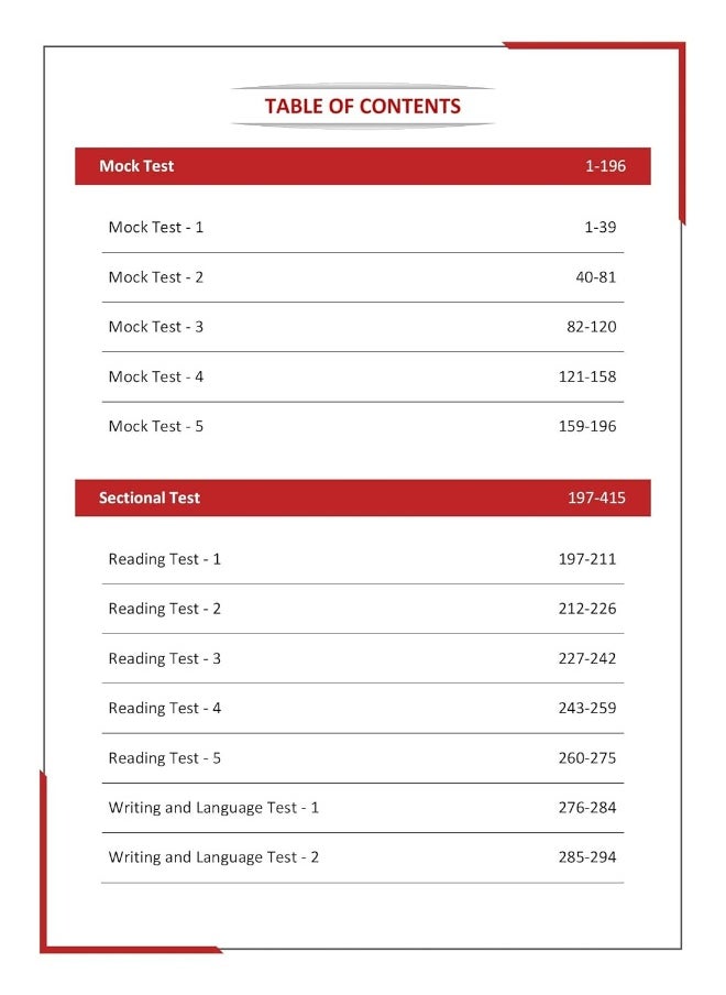 SAT: Scholastic Assessment Test 2023 (English Edition) - 20 Sectional Tests and 5 Full Length Mock Tests (1500 Solved Questions) with Free Access to Online Tests  - Image 3