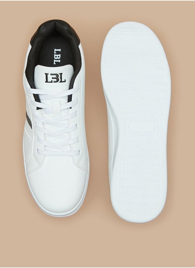 LBL by Shoexpress - Men's Panelled Sneakers with Lace-Up Closure - Image 1