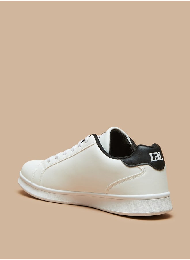 LBL by Shoexpress - Men's Panelled Sneakers with Lace-Up Closure - Image 1