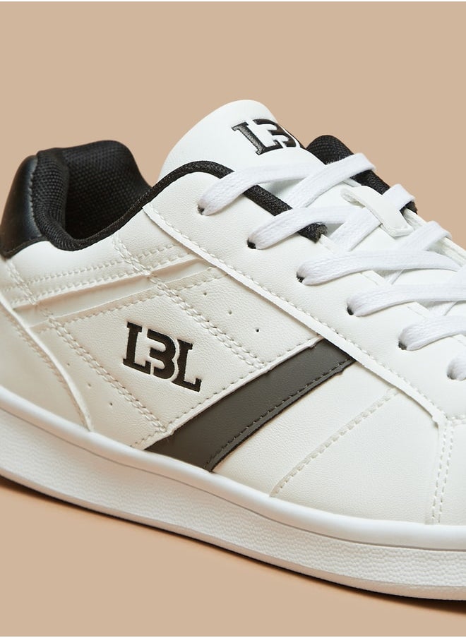 LBL by Shoexpress - Men's Panelled Sneakers with Lace-Up Closure - Image 1