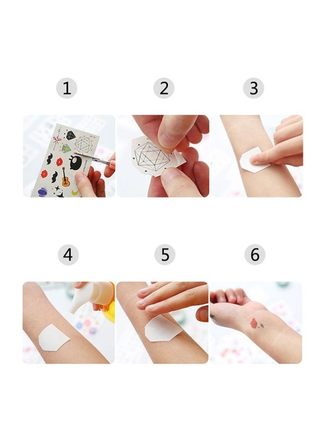 NIBEMINENT Tattoo Sticker Animal Pattern - Image 4