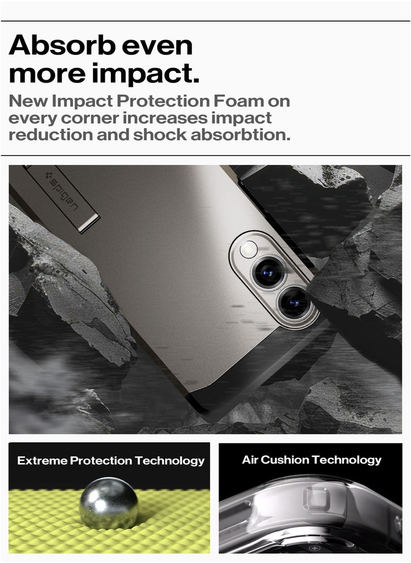 Spigen Tough Armor MagFit AI for Samsung Galaxy S25 EDGE Case Cover with MagSafe (2025) - Gunmetal  - Image 5