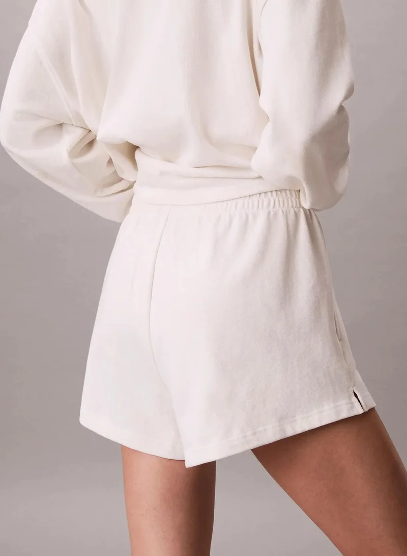 Calvin Klein Tofu Cotton Heritage Logo Pyjama Shorts for Women | Best Price UAE
