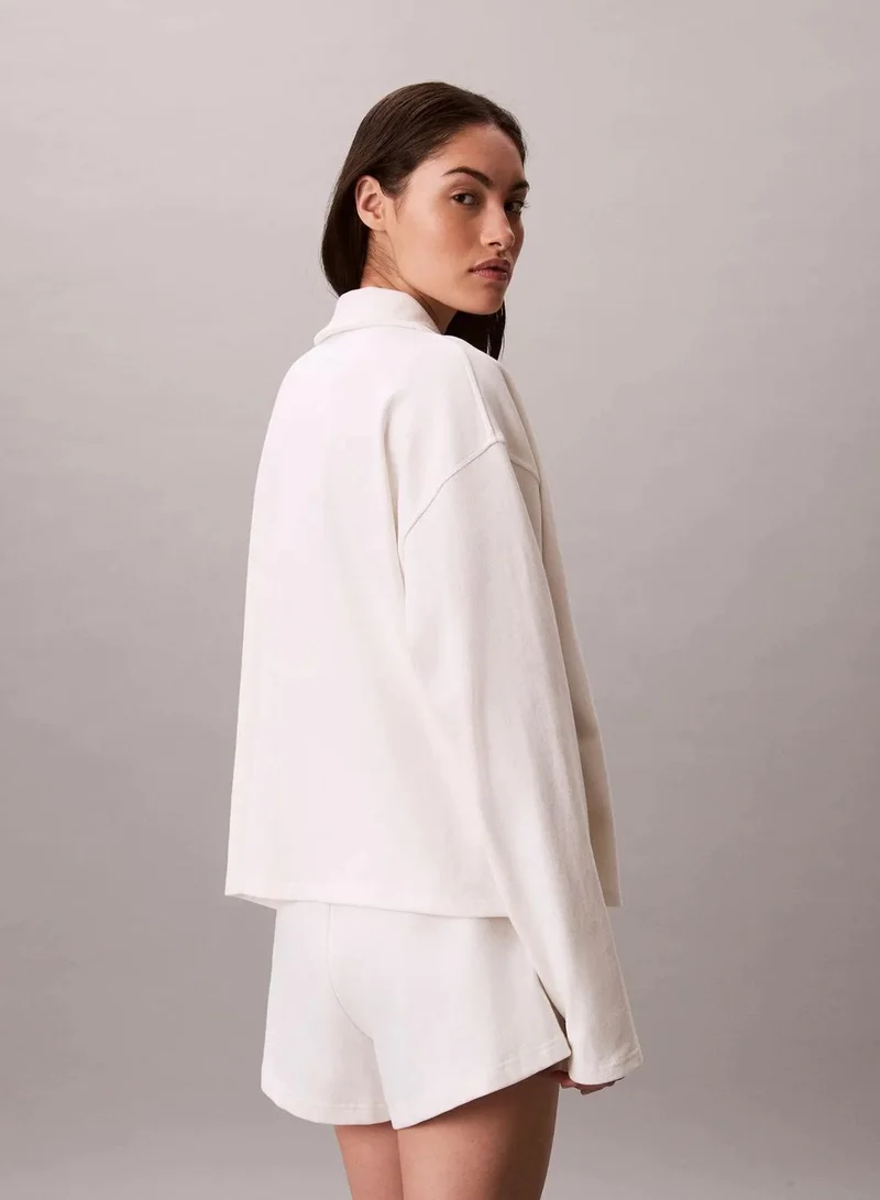 Calvin Klein Tofu Cotton Heritage Logo Pyjama Shorts for Women | Best Price UAE