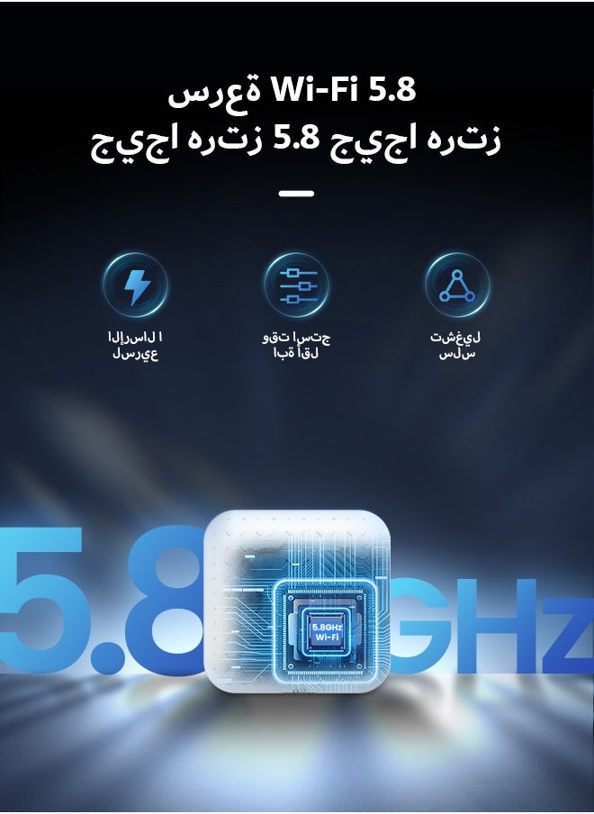 Carlinkit 3.0 Carplay محول لاسلكي U2W صندوق تشغيل السيارة بلوتوث واي فاي اتصال تلقائي مناسب للوسائط المتعددة للسيارة الأصلية السلكية إلى اللاسلكية