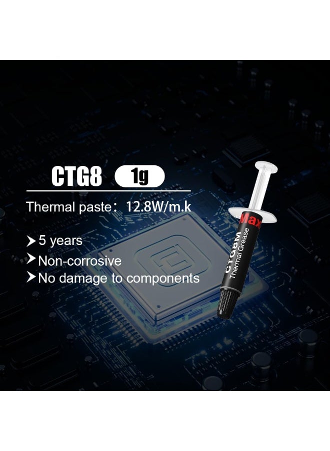 Maxtor 12.8W/mk Maxtor CTG8 mini Thermal Paste GPU Computer Radiator CPU Processor Silicone Grease Thermal Paste - Image 2