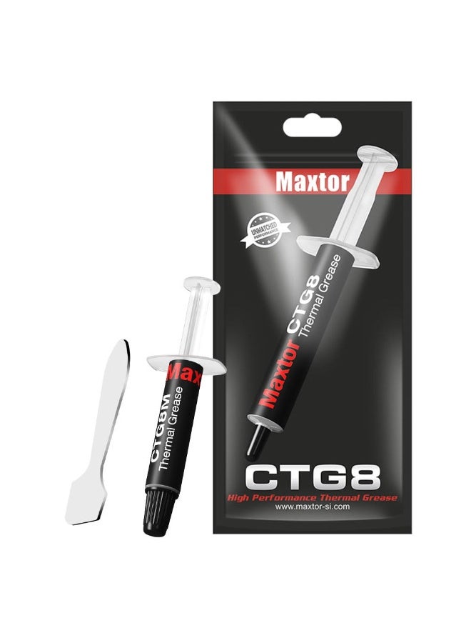 Maxtor 12.8W/mk Maxtor CTG8 mini Thermal Paste GPU Computer Radiator CPU Processor Silicone Grease Thermal Paste - Image 1