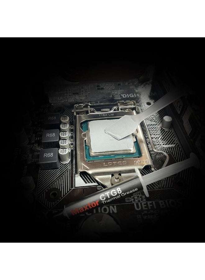 Maxtor 12.8W/mk Maxtor CTG8 mini Thermal Paste GPU Computer Radiator CPU Processor Silicone Grease Thermal Paste - Image 4