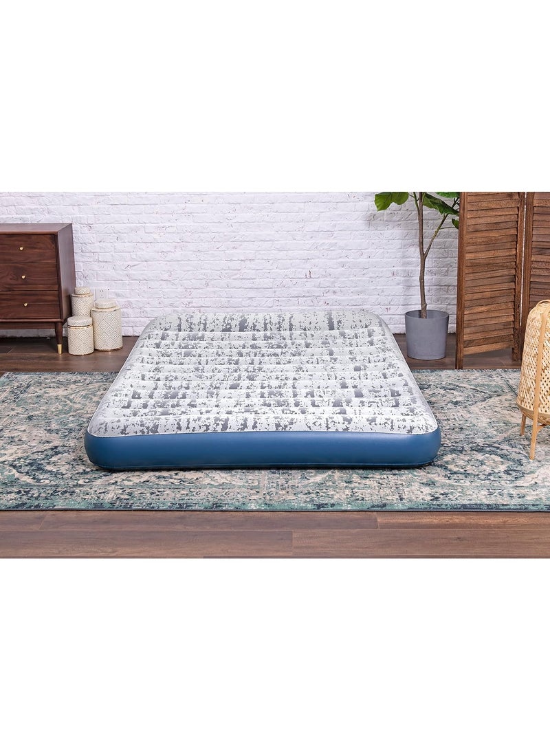 Bestway Tritech Fashion Flock Air Mattress Queen Built-in AC Pump 2.03m x 1.52m x 30cm - No:67836 - Image 4