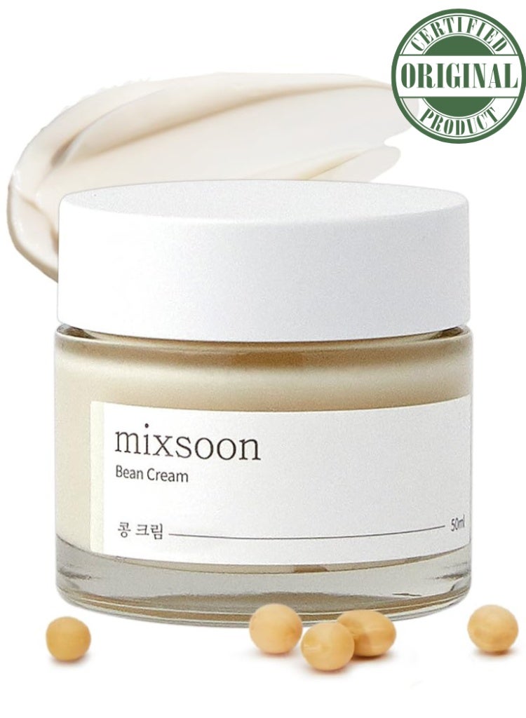 Mixsoon Bean Cream – Rich Bean Extract Cream for Deep Hydration and Nourishment - Image 1
