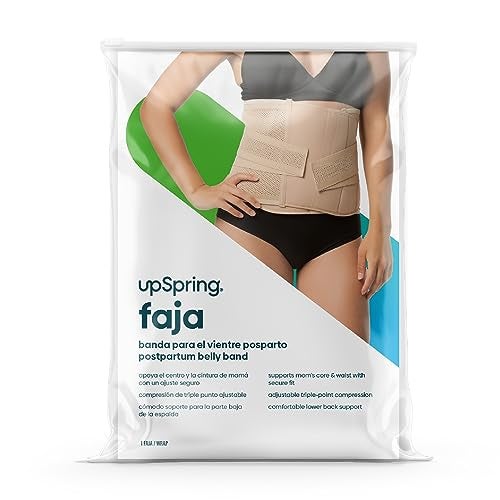 UpSpring Faja postpartum belly band, after baby shapewear wrap, large/xl, black, (Pack of 1) - Image 2