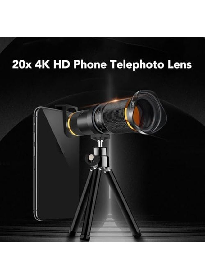 Acouto 20X Adjustable Mobile Phone Camera Lens Long Focus Telescopic Lens For Photography - Image 5