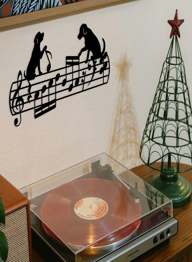 Chordwave Dog Playing Music Wall Art – Whimsical Music Notes Wall Decor with Jazz Meme 'The Lick', Unique Dog Room Decor & Gift for Dog Lovers and Music Enthusiasts - Image 4