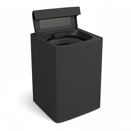 URBAN SELECT Top Load Washing Machine Cover for 10 kg Models | Waterproof & Dustproof Polyester Protector with Top Zip & Back Holes | Compatible with Samsung, IFB, LG, Whirlpool, Bosch, Haier, Siemens & More |1 PC - Image 1