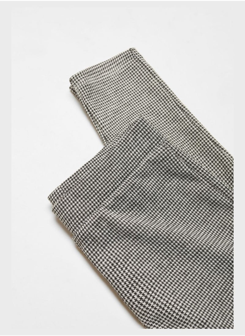 MANGO - Kids Checked Leggings - Image 1
