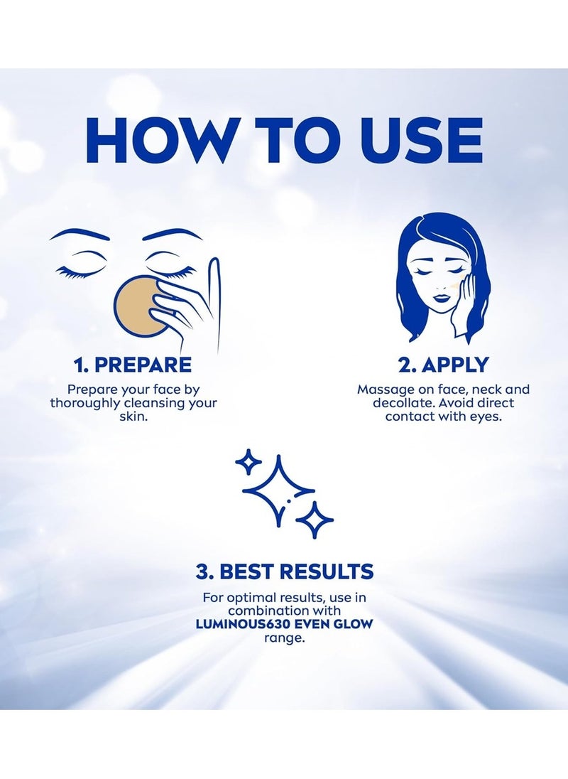 Nivea - Luminous even glow Anti Dark Spot Night Face Cream Revitalizing Skin Complexion Repair 50ml - Image 1