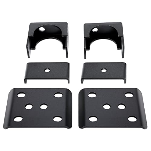 KUAFU 6" Rear Axle Flip Lowering Drop Kit Compatible with 1999-2007 C1500 1500 Silverado Sierra 2WD / 4WD Rear Axle Flip Kit Powder Coated Steel Black - Image 1