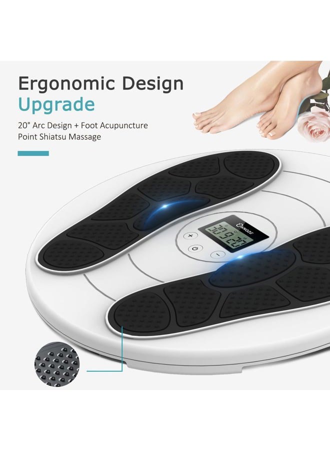 KNQZE Foot Massager for Neuropathy, TENS + EMS Foot Stimulator for Circulation, 10 Modes + 20 Intensities, Wireless Remote, Neuropathy Pain Relief for Feet, Plantar Fasciitis, Gifts for Mom & Dad - Image 4