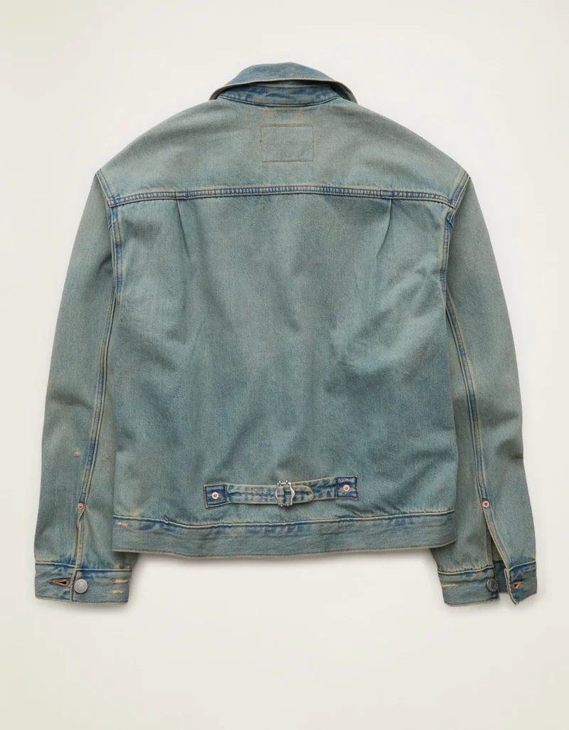American Eagle  AE Relaxed Fit Denim Jacket  | Best Price UAE