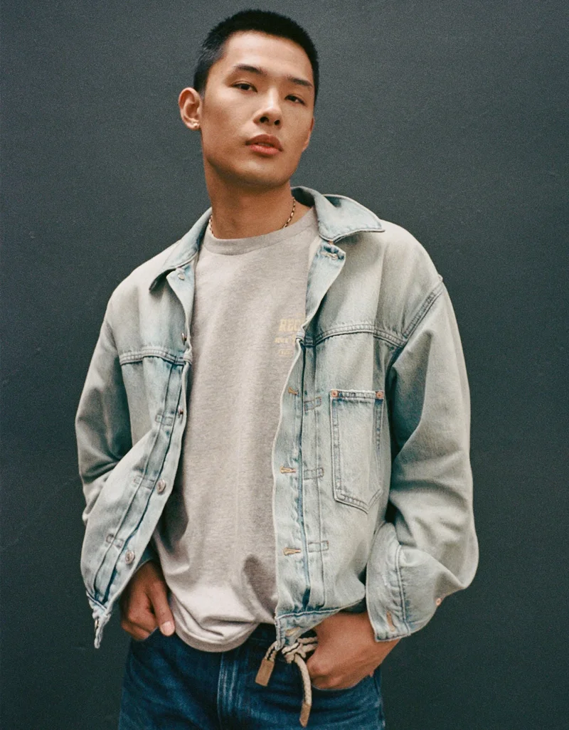 AE Relaxed Fit Denim Jacket