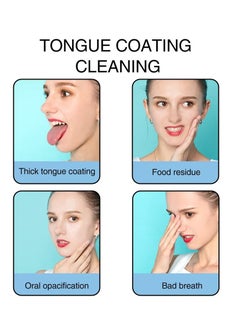 BTFMEI 4-Piece Tongue Scraper for Adults Kids for Oral Cleaning and Reducing Bad Breath  - Image 5