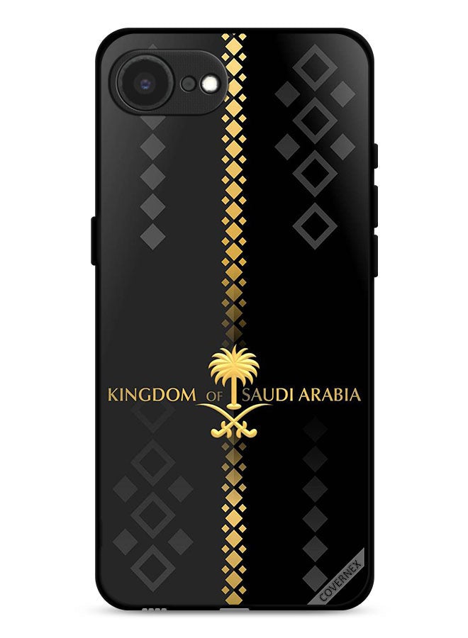 Covernex Apple iPhone 16e Protective Case Cover Kingdom Of Saudi Arabia Pattern - Image 1