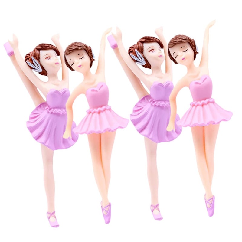 Reusable Ballet Dancer Cake Topper for Wedding Cupcake Baby Shower Decor - Image 2