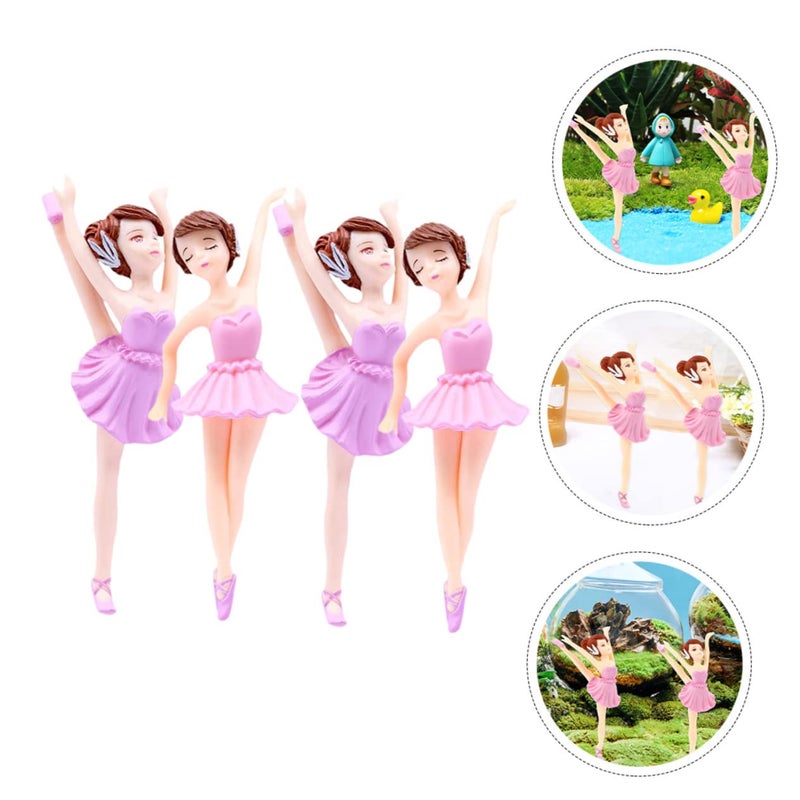Reusable Ballet Dancer Cake Topper for Wedding Cupcake Baby Shower Decor - Image 3