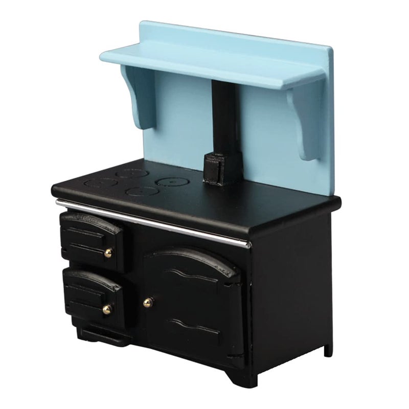 SXFSE Dollhouse Decoration Accessories112 Dollhouse Miniature Furniture Scene Kitchen Stove - Image 3