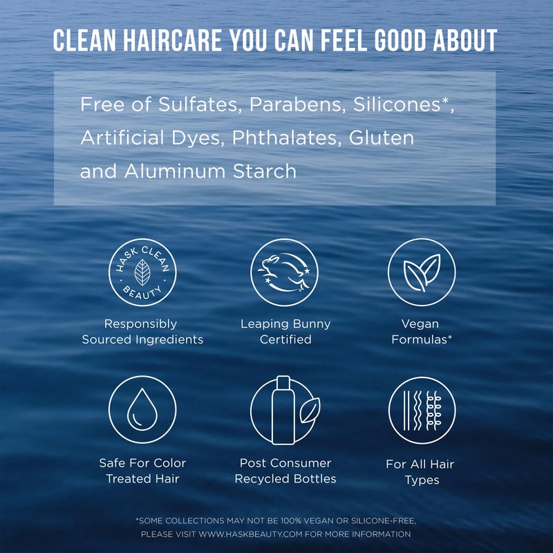 HASK TEA TREE OIL & ROSEMARY Pre-Shampoo Scalp Scrub for All Hair Types, Color Safe, Gluten-Free, Sulfate-Free, Paraben-Free, Cruelty-Free - Pack of 2 - Image 5