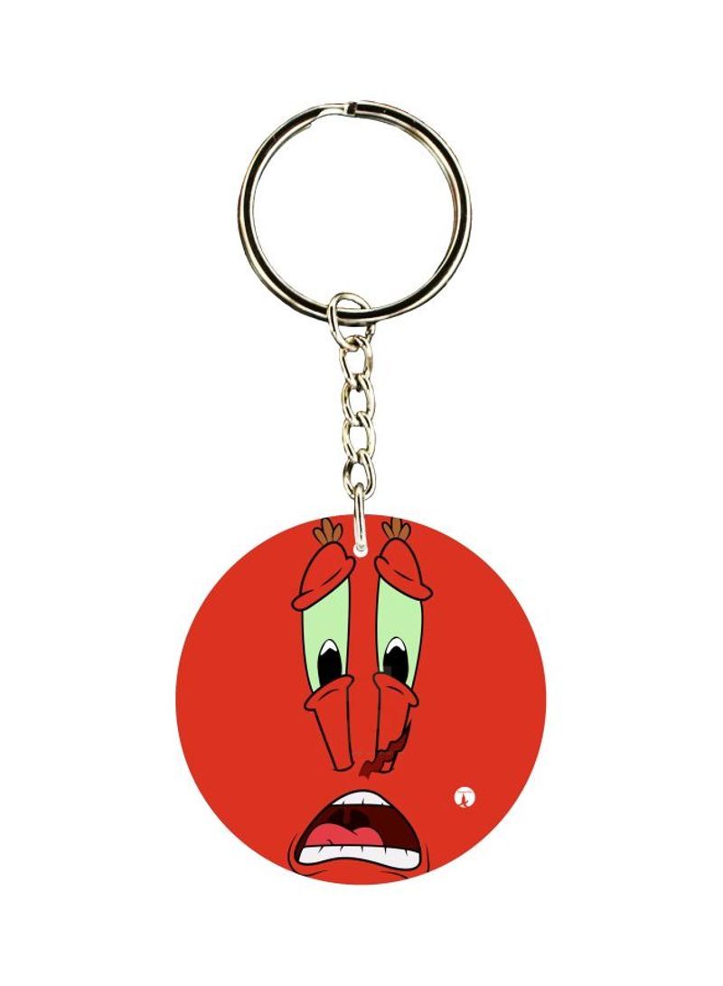 Cartoon Printed Keychain