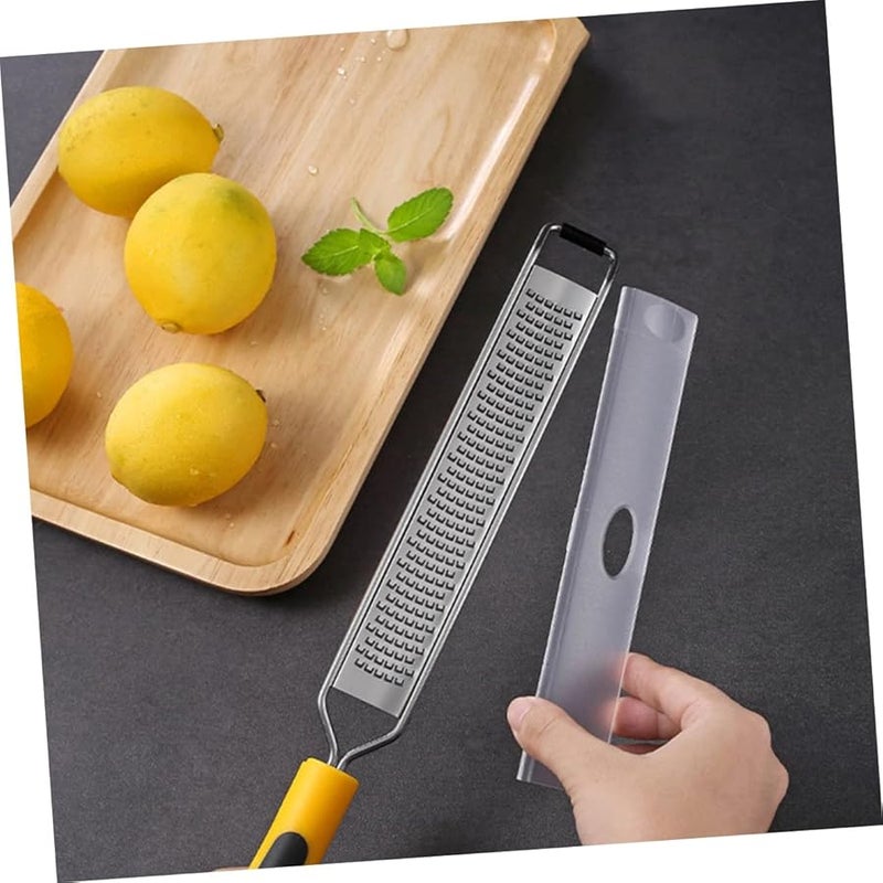 Stainless Steel Cheese Grater Set 2 Pack Multipurpose for Cheese Chocolate Lemon Vegetables - Image 3