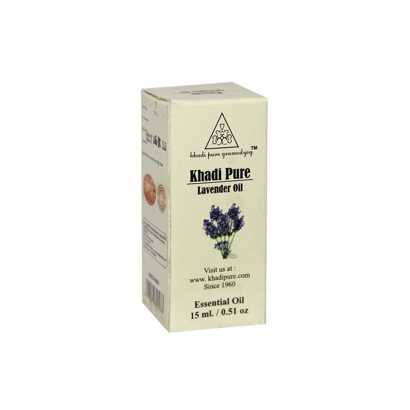 Khadi Pure Herbal Lavender Essential Oil - 15ml - Image 4