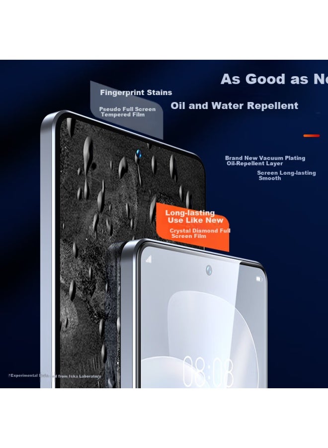 ISKA Yisika Tempered Glass Screen Protector For Vivo S19, Full Coverage High Definition Anti-scratch Wear-resistant Strong Anti-fingerprint Glass Protective Film Jm999 - Image 2